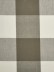 Moonbay Checks Back Tab Cotton Extra Long Curtains 108 Inch - 120 Inch Panels (Color: Ecru)
