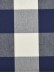 Moonbay Checks Double Pinch Pleat Cotton Curtains (Color: Duke blue)