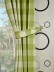 Moonbay Checks Double Pinch Pleat Cotton Extra Long Curtain 108 - 120 Inch Panel Decorative Tiebacks
