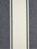 Moonbay Stripe Versatile Pleat Cotton Extra Long Curtains 108 - 120 Inch Panels (Color: Duke blue)