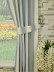 Moonbay Stripe Versatile Pleat Cotton Curtains Decorative Tiebacks