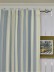Moonbay Stripe Back Tab Cotton Curtains Heading Style