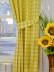 Moonbay Small Plaids Versatile Pleat Cotton Extra Long Curtains 108 - 120 Inch Decorative Tiebacks