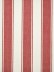 Moonbay Narrow-stripe Cotton  Custom Made Curtains (Color: Cardinal)