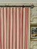 Moonbay Narrow-stripe Cotton  Custom Made Curtains (Heading: Versatile Pleat)