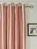 Moonbay Narrow-stripe Grommet Cotton Extra Long Curtains 108 - 120 Inch Panels Heading Style