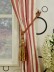 Moonbay Narrow-stripe Back Tab Curtains Tassel Tiebacks