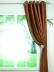 Extra Wide Swan Brown Solid Grommet Curtains 100 Inch - 120 Inch Width Panels