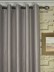 Swan 3D Embossed Medium-scale Floral Custom Made Curtains (Heading: Grommet)