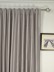 Extra Wide Swan Medium-scale Floral Back Tab Curtains 100 Inch - 120 Inch Panel Heading Style