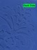 Extra Wide Swan Floral Damask Grommet Curtains 100 - 120 Inch Curtain Panels Back Side in Brandeis Blue