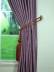 Extra Wide Swan Europe Floral Back Tab Curtains 100 - 120 Inch Curtain Panels Tassel Tiebacks