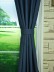 Hudson Cotton Blend Solid Versatile Pleat Curtain Fabric Tieback