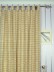 Extra Wide Hudson Small Plaid Tab Top Curtains 100 Inch - 120 Inch Curtains Heading Style