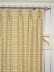 Extra Wide Hudson Small Plaid Double Pinch Pleat Curtains 100 Inch - 120 Inch Heading Style