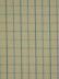 Extra Wide Hudson Small Plaid Back Tab Curtains 100 Inch - 120 Inch Curtains (Color: Capri)
