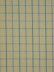 Hudson Cotton Blend Small Plaid Fabric Samples (Color: Capri)