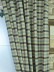 Hudson Cotton Blend Small Check Versatile Pleat Curtain Fabric