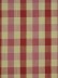 Hudson Cotton Blend Small Check Double Pinch Pleat Curtain (Color: Cardinal)