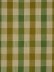 Hudson Cotton Blend Small Check Double Pinch Pleat Curtain (Color: Olive)