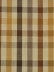 Extra Wide Hudson Middle Check Double Pinch Pleat Curtains 100 - 120 Inch Panels (Color: Coffee)