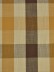 Hudson Cotton Blend Bold-scale Check Double Pinch Pleat Curtain (Color: Coffee)