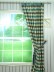 Extra Wide Hudson Bold-scale Check Tab Top Curtains 100 - 120 Inch Curtain Panel