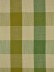 Hudson Cotton Blend Bold-scale Check Tab Top Curtain (Color: Olive)