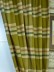 Hudson Cotton Blend Large Plaid Custom Made Curtains Olive Color