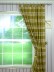 Extra Wide Hudson Large Plaid Tab Top Curtains 100 Inch - 120 Inch Curtain Panel