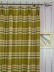 Extra Wide Hudson Large Plaid Double Pinch Pleat Curtains 100 - 120 Inch Curtain Heading Style