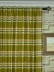 Extra Wide Hudson Large Plaid Back Tab Curtains 100 - 120 Inch Curtain Panels Heading Style