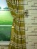Hudson Cotton Blend Large Plaid Back Tab Curtain Tassel Tieback