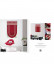 QYBHF750 High Quality Chenille Red Custom Made Roman Blinds For Home Decoration