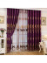  QYC125CA Hebe Traditional Damask Embroidered Chenille Ready Made Grommet Curtains