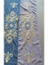 QYC125JA Hebe Small Peony Luxury Damask Chenille Embroidered Blue Purple Ready Made Grommet Curtains