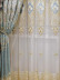 QY2168B Maia Embroidered Floral Thick Chenille Custom Made Curtains