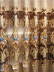 QY2168C Maia Embroidered Floral Thick Chenille Custom Made Curtains(Color: Coffee)