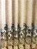 QY2168D Maia Embroidered Floral Thick Chenille Custom Made Curtains