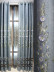 QY2168H Maia Embroidered Floral Thick Chenille Custom Made Curtains
