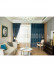 QYC225N Bimberi Number Eight Pattern Luxury Damask Embroidered Blue Green Pink Grey Custom Made Curtains