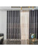 QYC225N Bimberi Number Eight Pattern Luxury Damask Embroidered Blue Green Pink Grey Custom Made Curtains(Color: Grey)