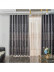 QYC225NA Bimberi Number Eight Pattern Luxury Damask Embroidered Blue Green Pink Grey Ready Made Grommet Curtains