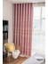 QYC225N Bimberi Number Eight Pattern Luxury Damask Embroidered Blue Green Pink Grey Custom Made Curtains(Color: Pink)