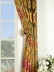 Maia Vintage Damask Versatile Pleat Velvet Curtains Holdbacks