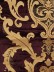 Maia Classic Damask Velvet Fabric Sample (Color: Byzantium)