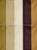 Silver Beach Bold Stripe Triple Pinch Pleat Faux Silk Curtains (Color: Fallow)