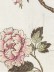 Halo Embroidered Elegant Peony Dupioni Silk Fabric Sample (Color: Eggshell)