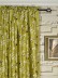 Halo Embroidered Four-leaf Clovers Dupioni Silk Custom Made Curtains (Heading: Rod Pocket)