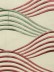 Halo Embroidered Ripple-shaped Dupioni Silk Fabrics (Color: Linen)